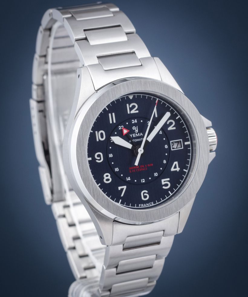 Yema Flygraf French Air & Space Force GMT Limited Edition gents watch