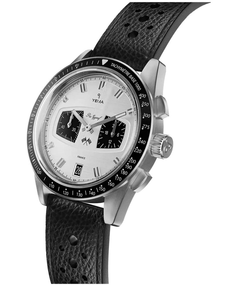 Yema Rallygraf Meca-Quartz II Panda watch