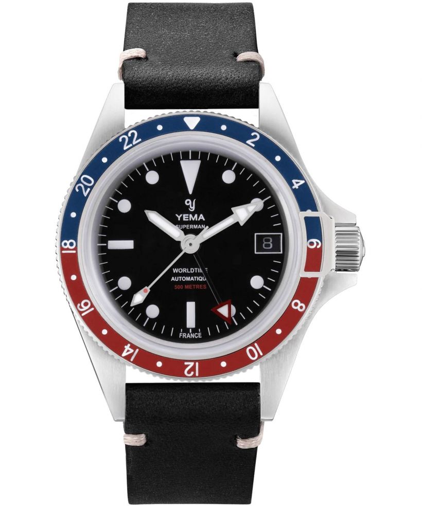 Yema Superman 500 GMT Pepsi watch