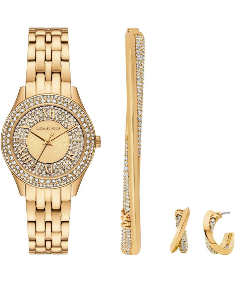 Michael Kors Mini Harlowe SET ladies watch