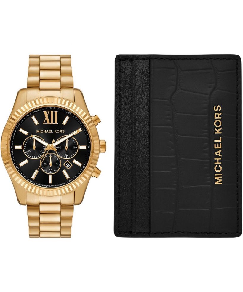 Michael Kors Lexington Chronograph SET gents watch