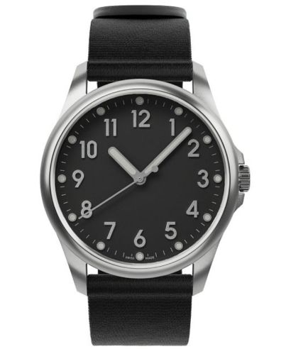 Mudita Radiant Charcoal Black Automatic gents watch