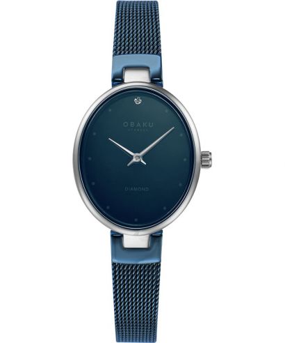 Obaku Oval Diamond ladies watch