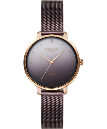 Obaku Denmark Diamond ladies watch