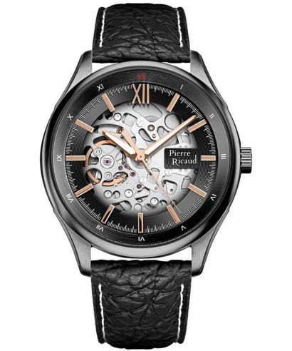 Pierre Ricaud Classic Automatic Skeleton gents watch