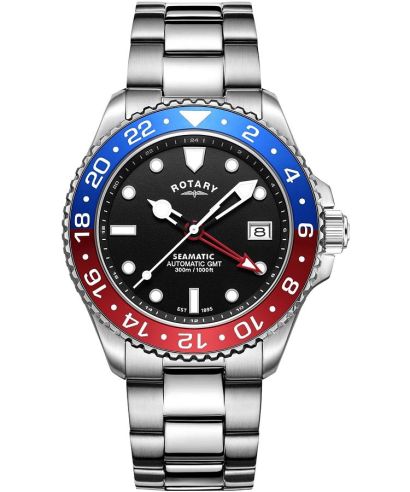 Rotary Seamatic GMT Automatic gents watch
