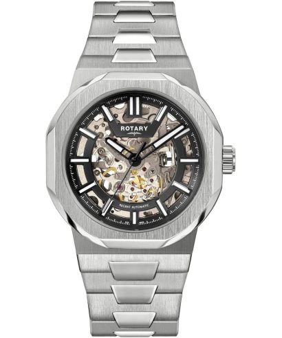 Rotary Regent Automatic Skeleton gents watch