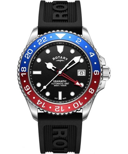 Rotary Seamatic GMT Automatic gents watch