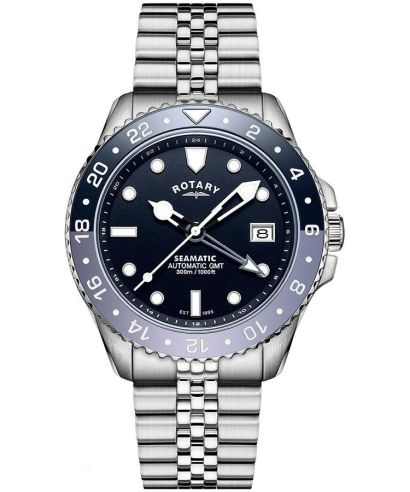 Rotary Seamatic GMT Automatic gents watch