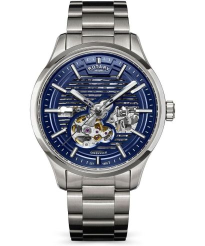 Rotary Greenwich Automatic Skeleton gents watch