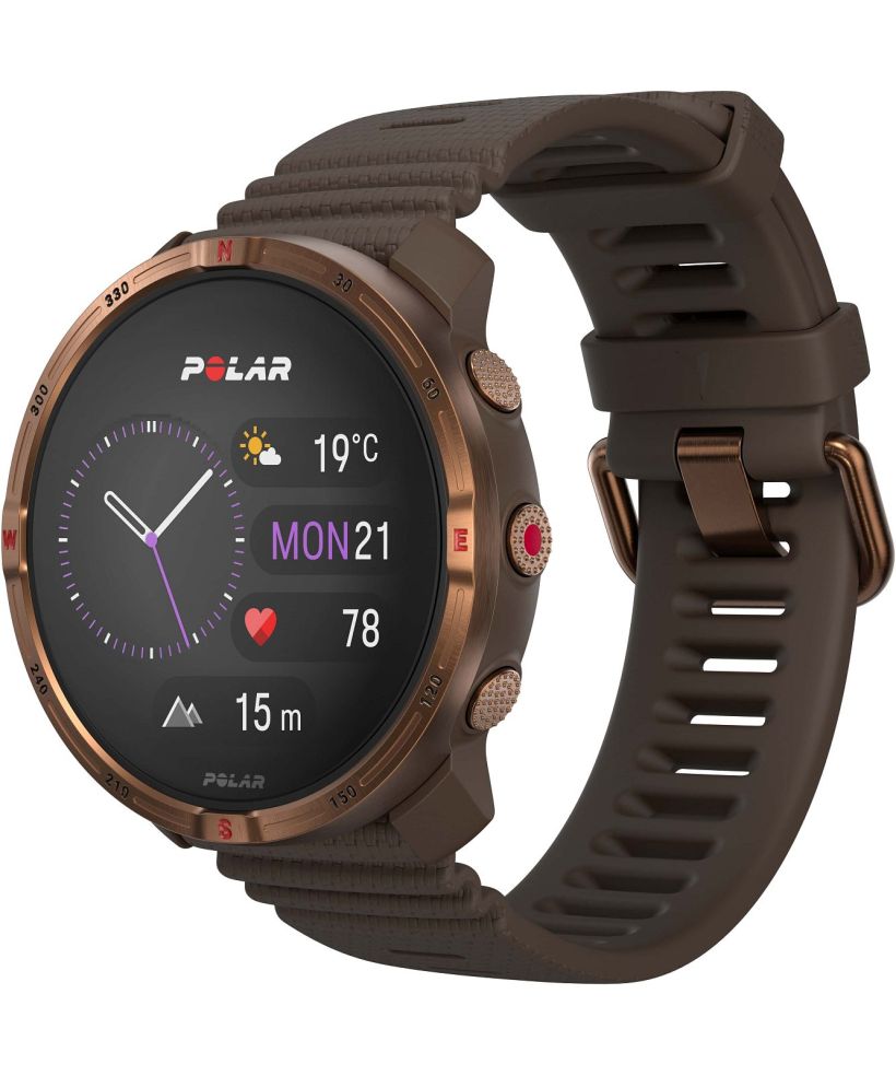 Polar Grit X2 Brown Copper unisex sport watch