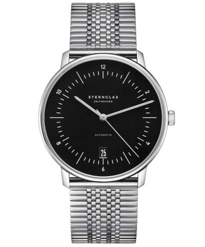 Sternglas Naos Piano Black Automatic gents watch