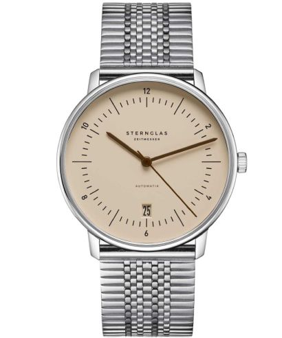 Sternglas Naos Sand Brown Automatic gents watch