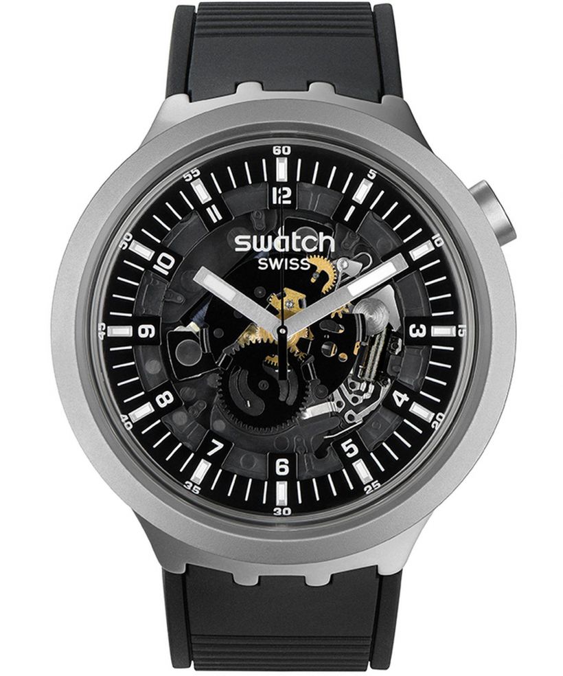 Swatch Big Bold Dark Irony watch