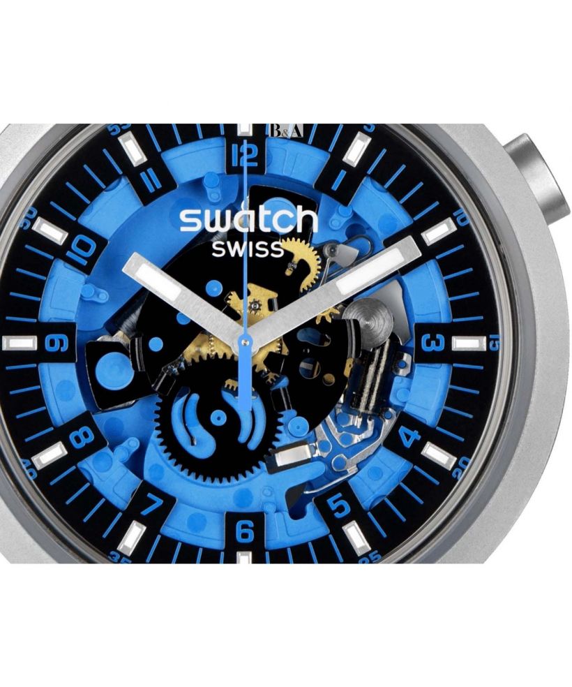Swatch Big Bold Irony Azure Blue Daze watch