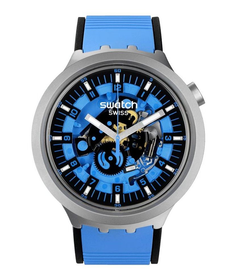 Swatch Big Bold Irony Azure Blue Daze watch
