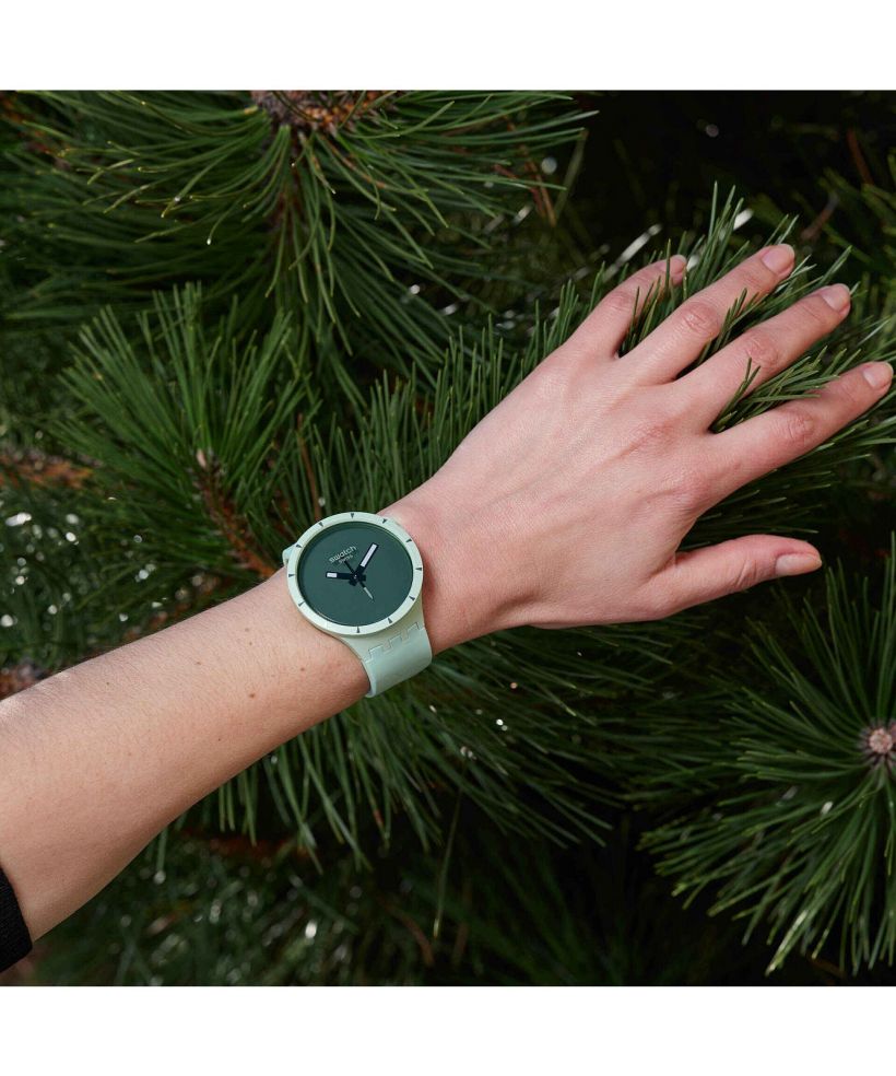 Swatch Bioceramic Forest watch