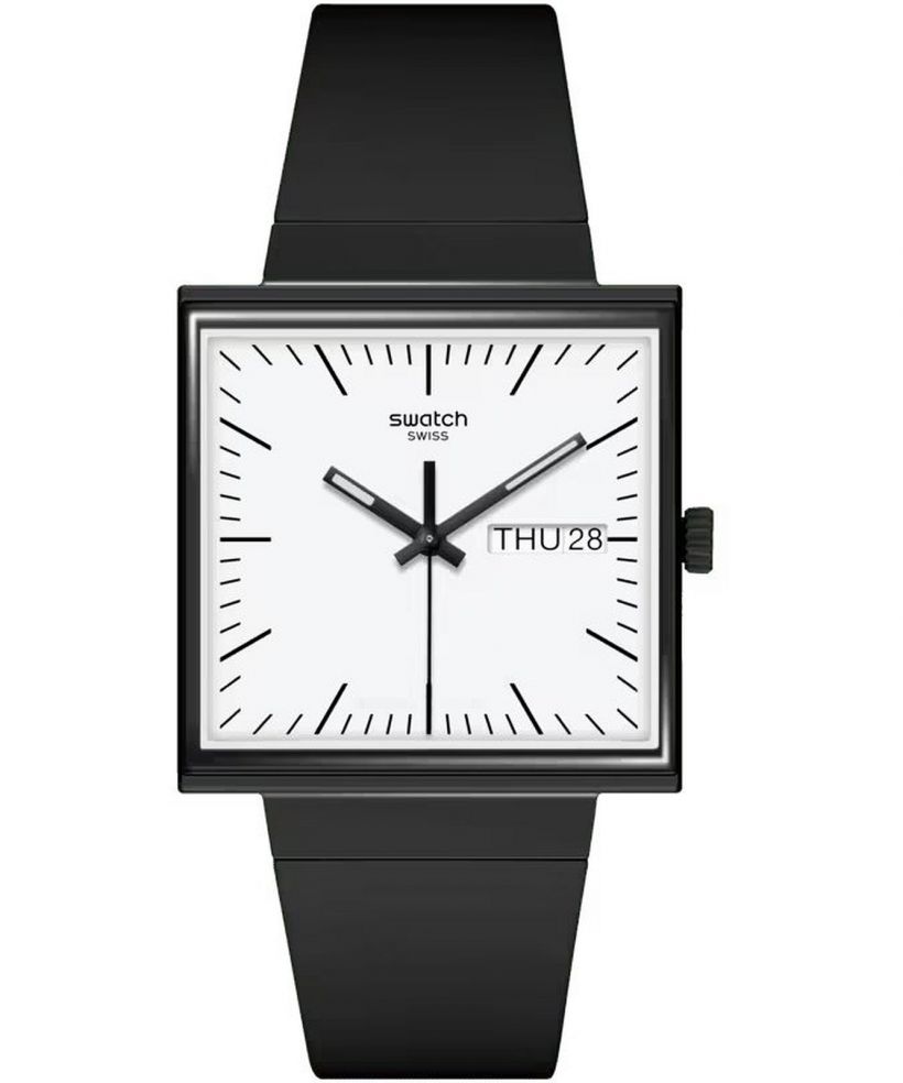 Swatch Bioceramic What if Black  watch