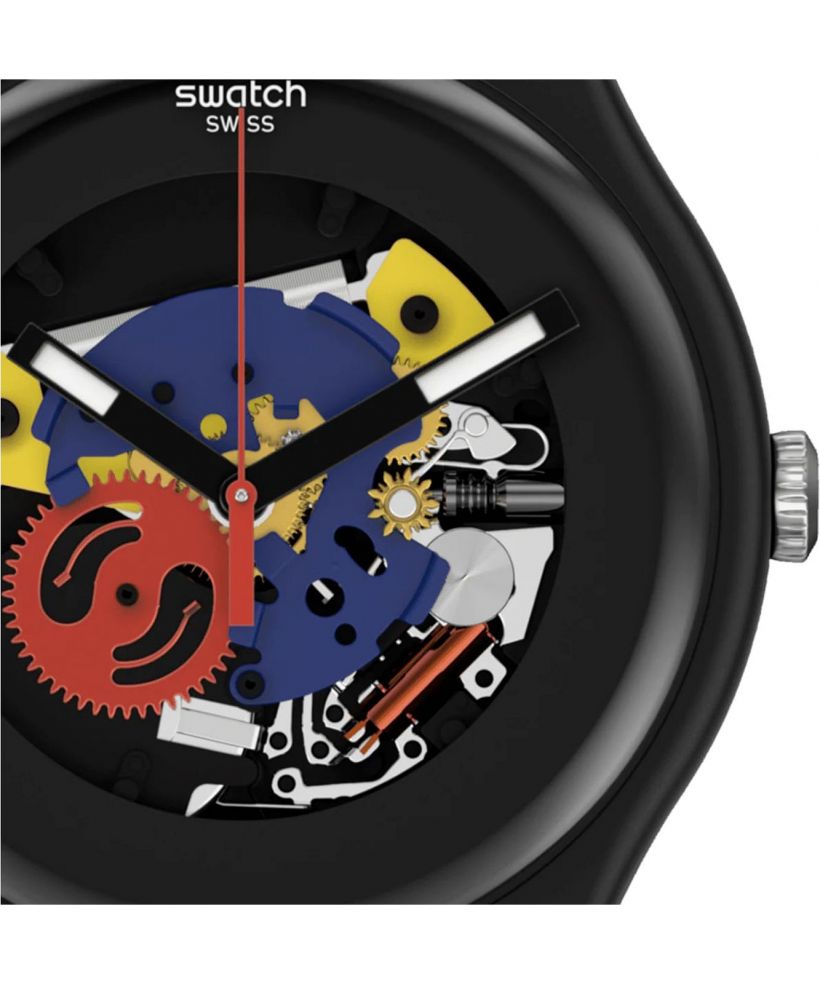 Swatch Black Lacquered watch