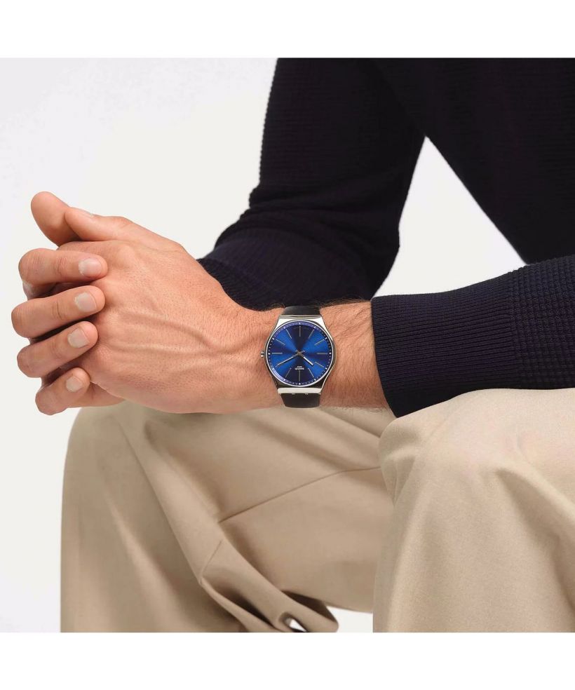 Swatch Formal Blue 42 watch