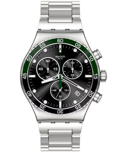 Swatch Irony  Dark Green Chronograph watch