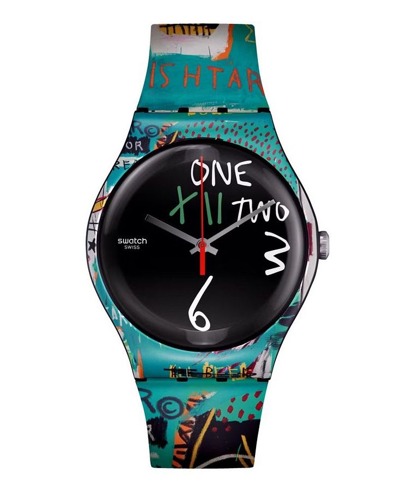 Swatch Ishtar by Jean-Michel Basquiat watch