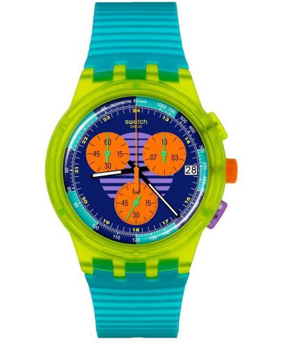 Swatch Neon Wave Chronograph watch