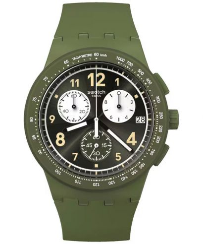 Swatch Nothing Basic about Green Chrono  watch
