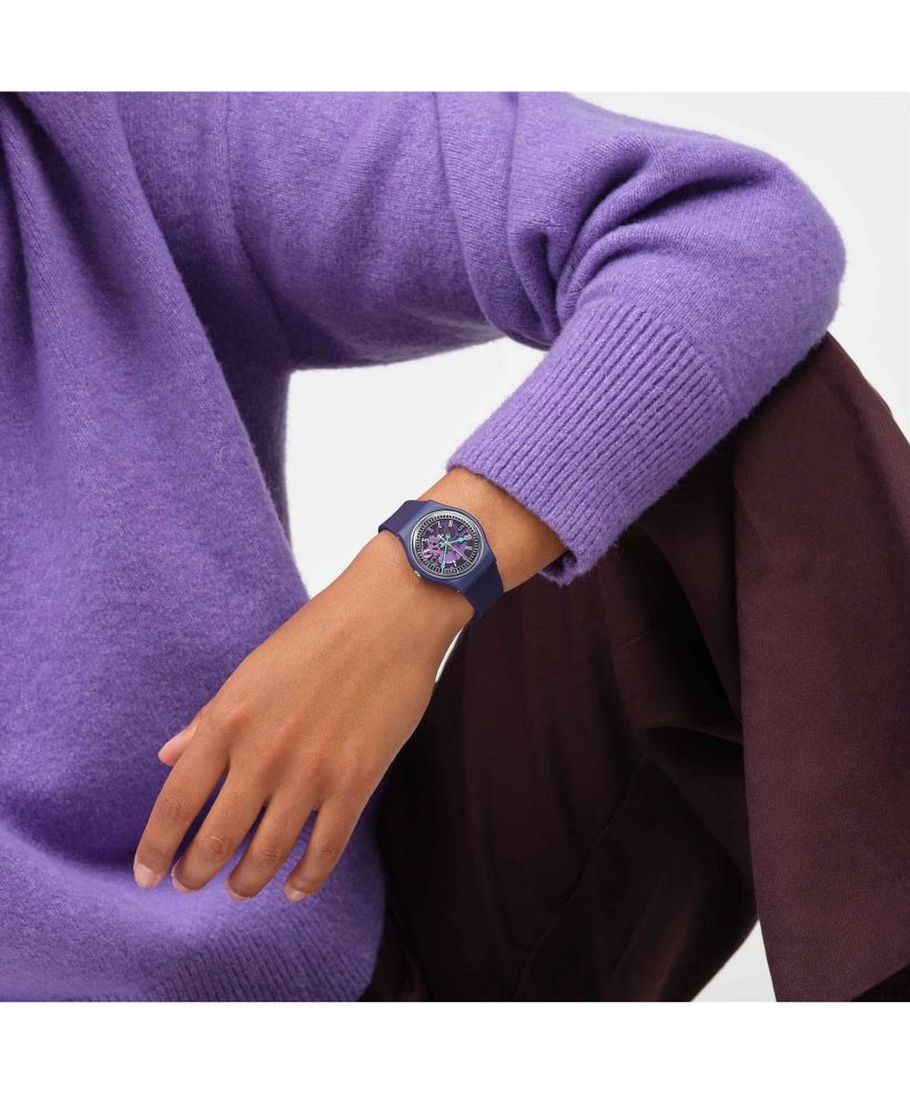 Swatch Photonic Purple watch