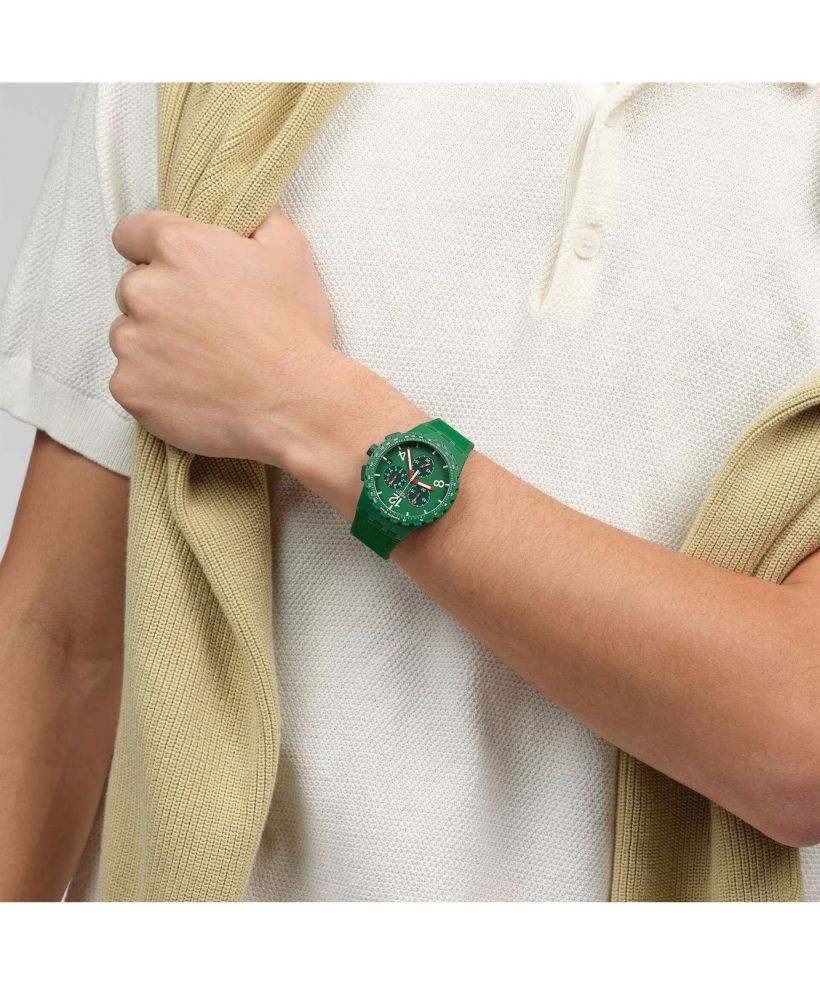 Swatch Primarily Green Chrono  watch