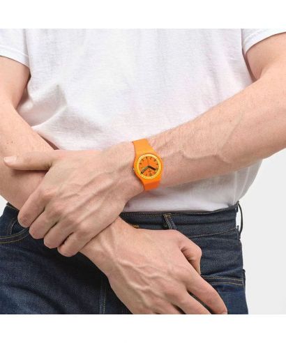 Swatch Proudly Orange watch