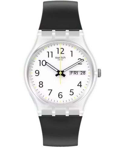 Swatch Rince Repeat Black  watch