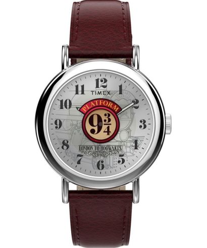 Timex Harry Potter X Weekender Platform 9 3/4 37mm Leather Strap unisex watch