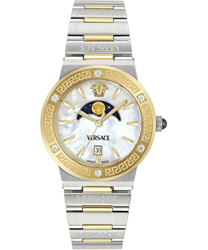 Versace Greca Logo Moonphase watch