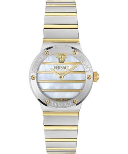 Versace Logo Pearl ladies watch