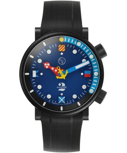Yema Silberstein Marine Automatic Titanium Limited Edition SET gents watch