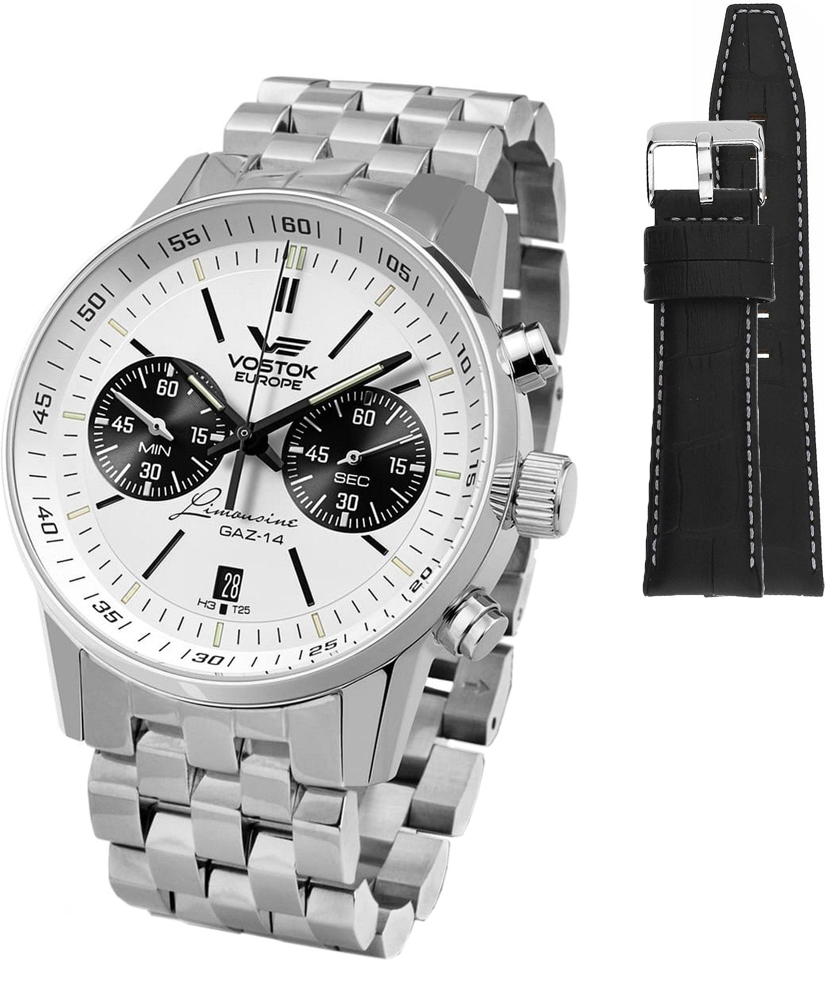 Vostok Europe 6S21-565A598-780252 - Gaz-14 Limousine Chronograph +