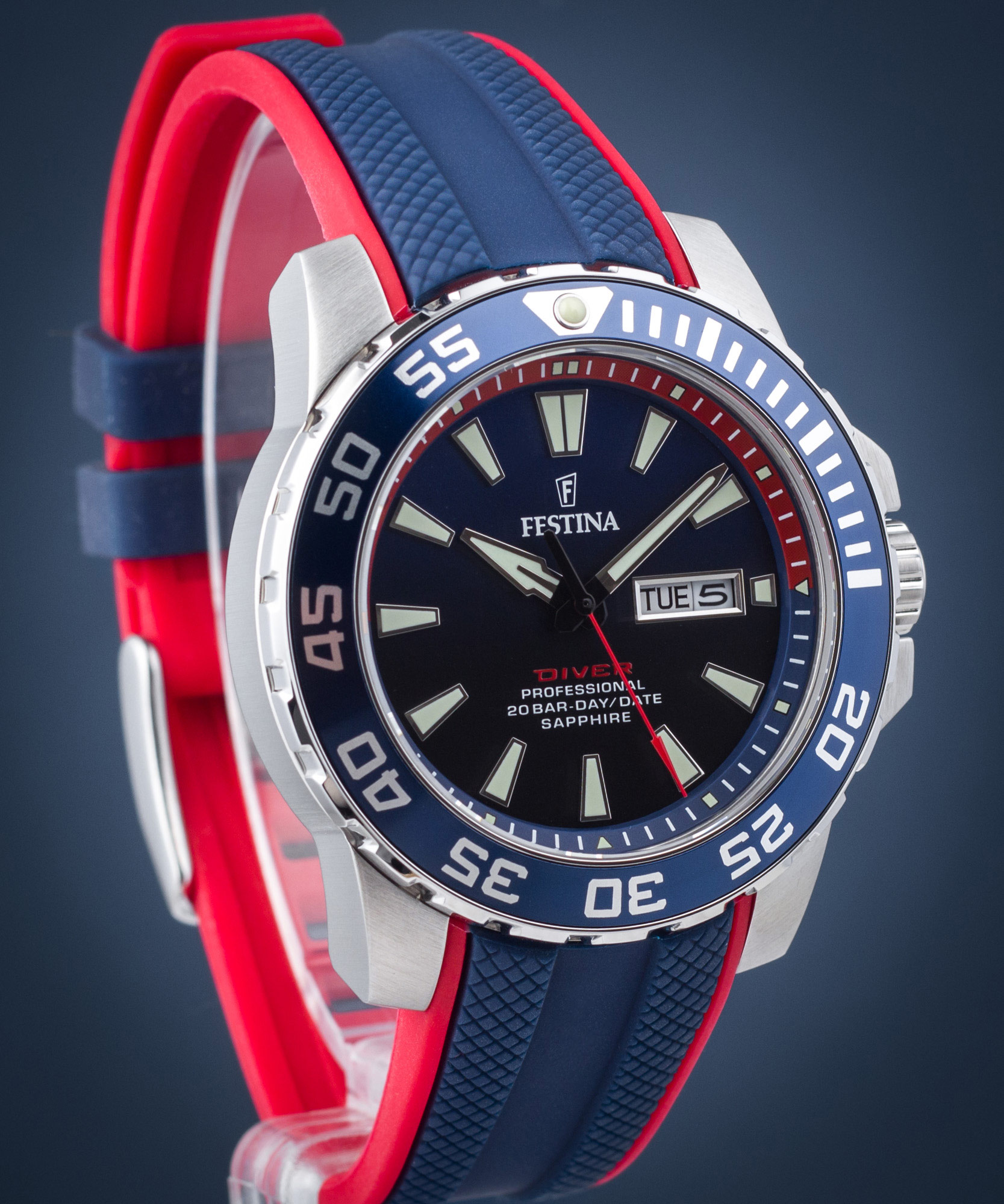 Festina F20662/1 - Diver Professional Watch •