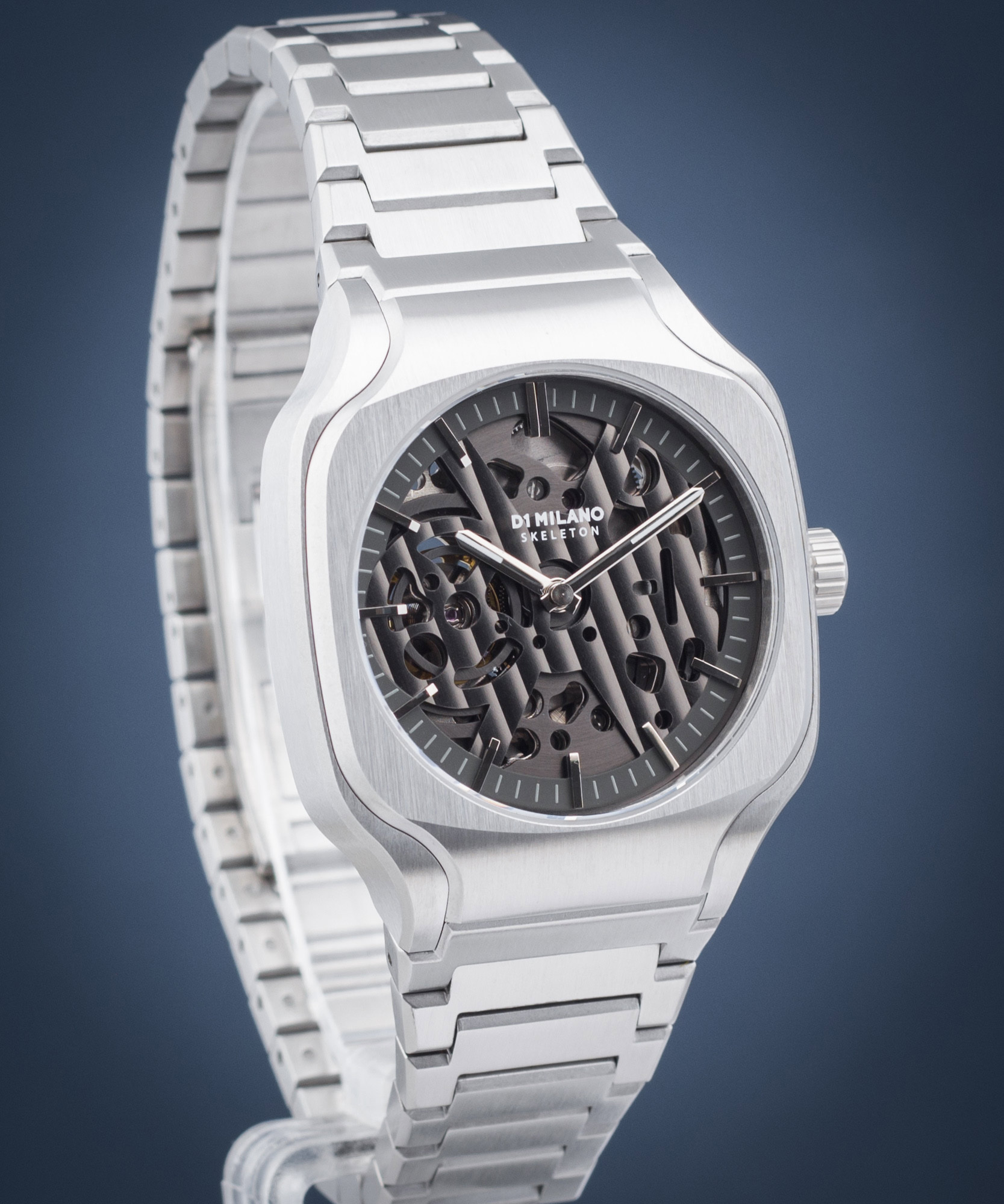 D1 Milano SLBJ01 - Grey Depth Square Bracelet Automatic Watch