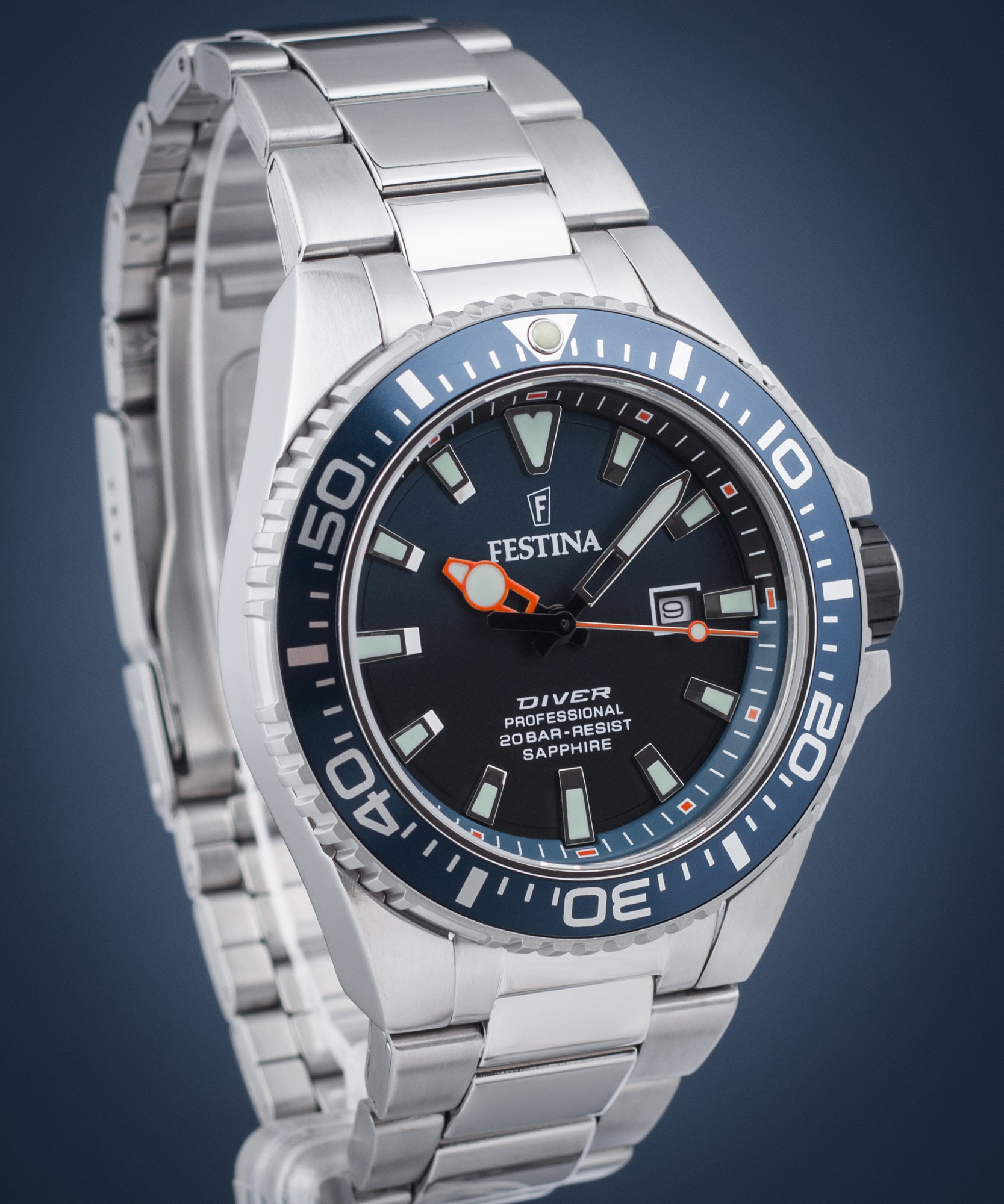 Festina F20663/1 - Diver Professional Watch •