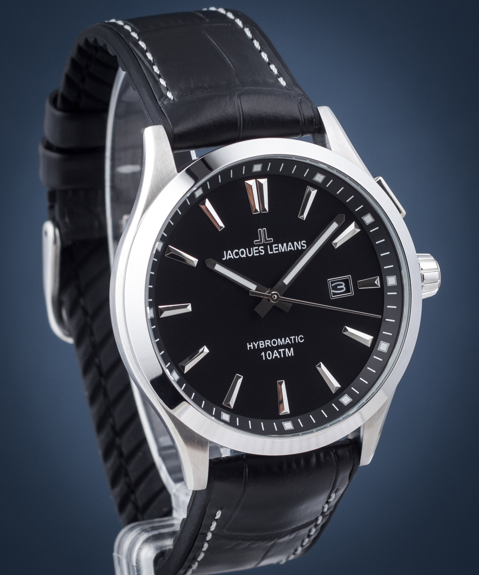 Jacques Lemans 1-2130A - Hybromatic Watch •