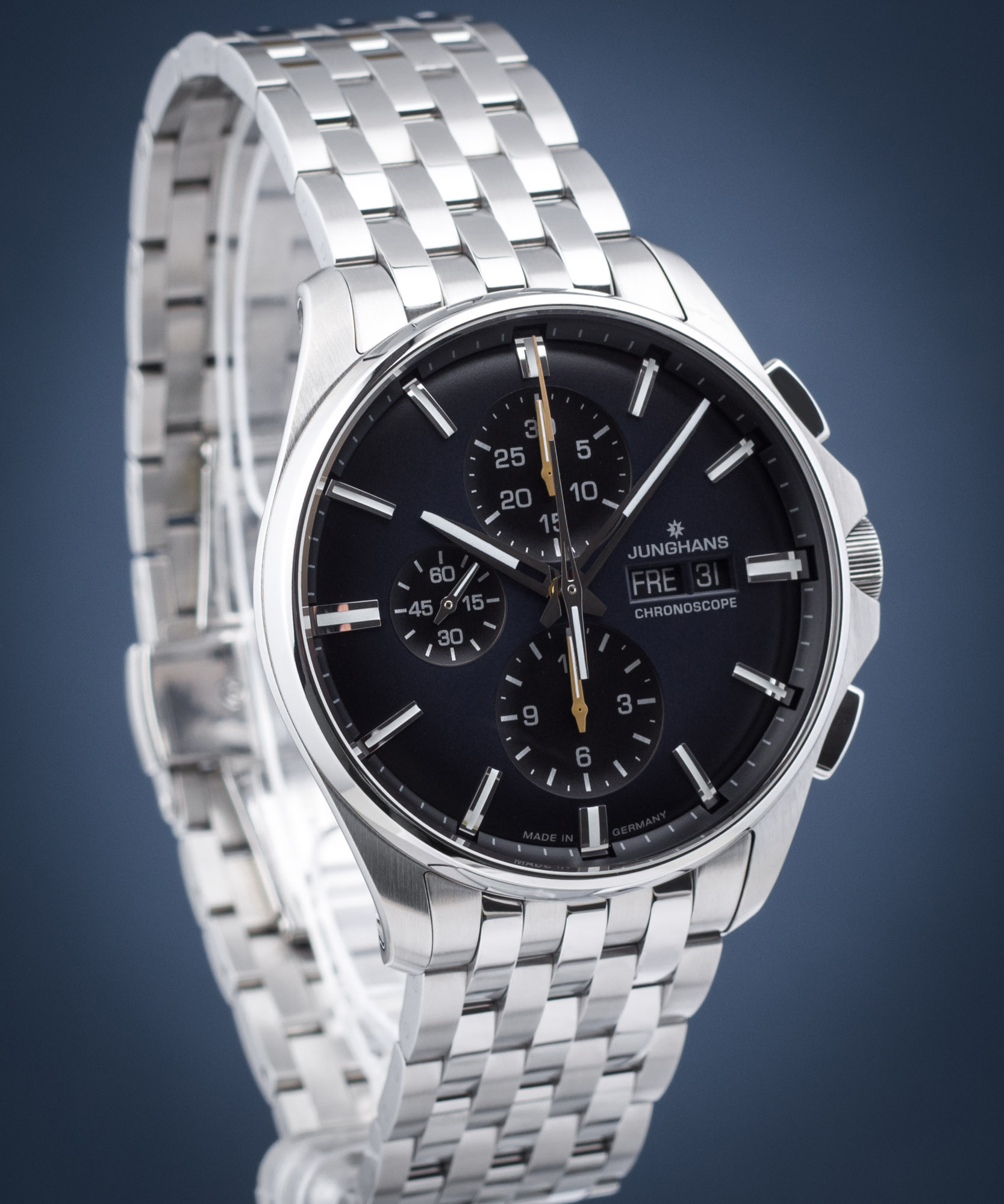 Junghans 027/4228.44 - Meister S Chronoscope Watch • Watchard.com