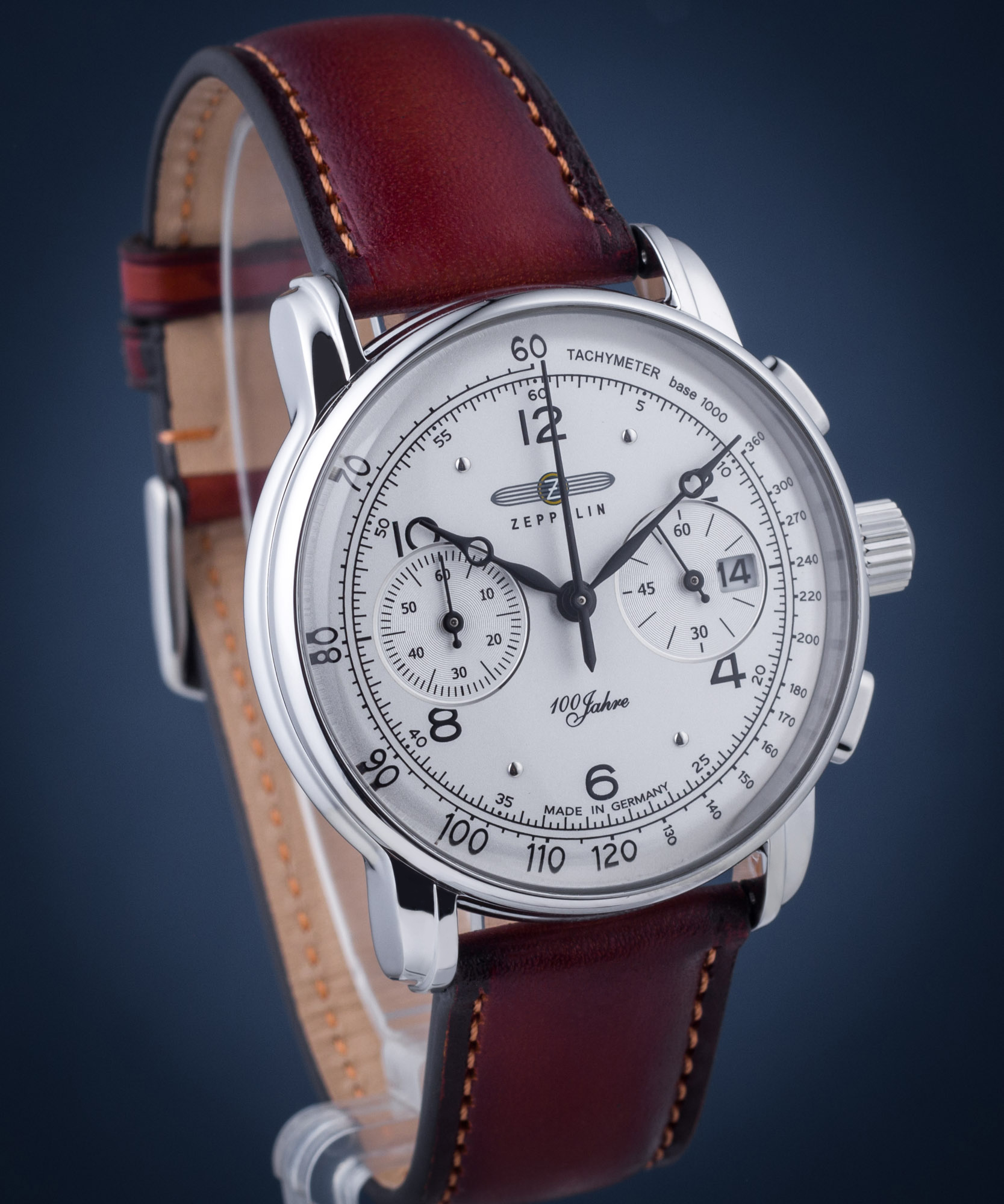 Zeppelin 8676-1 - 100 Jahre Chronograph Watch •