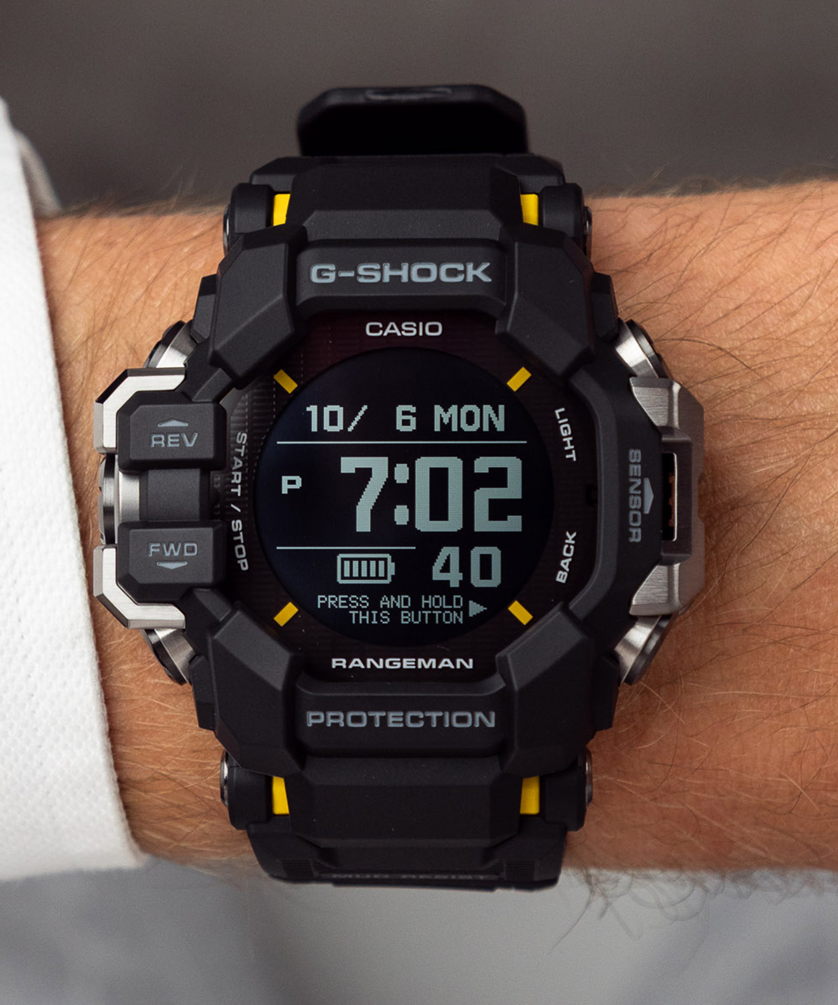 Casio G-Shock GPR-H1000-1ER - Master of G Rangeman Solar watch
