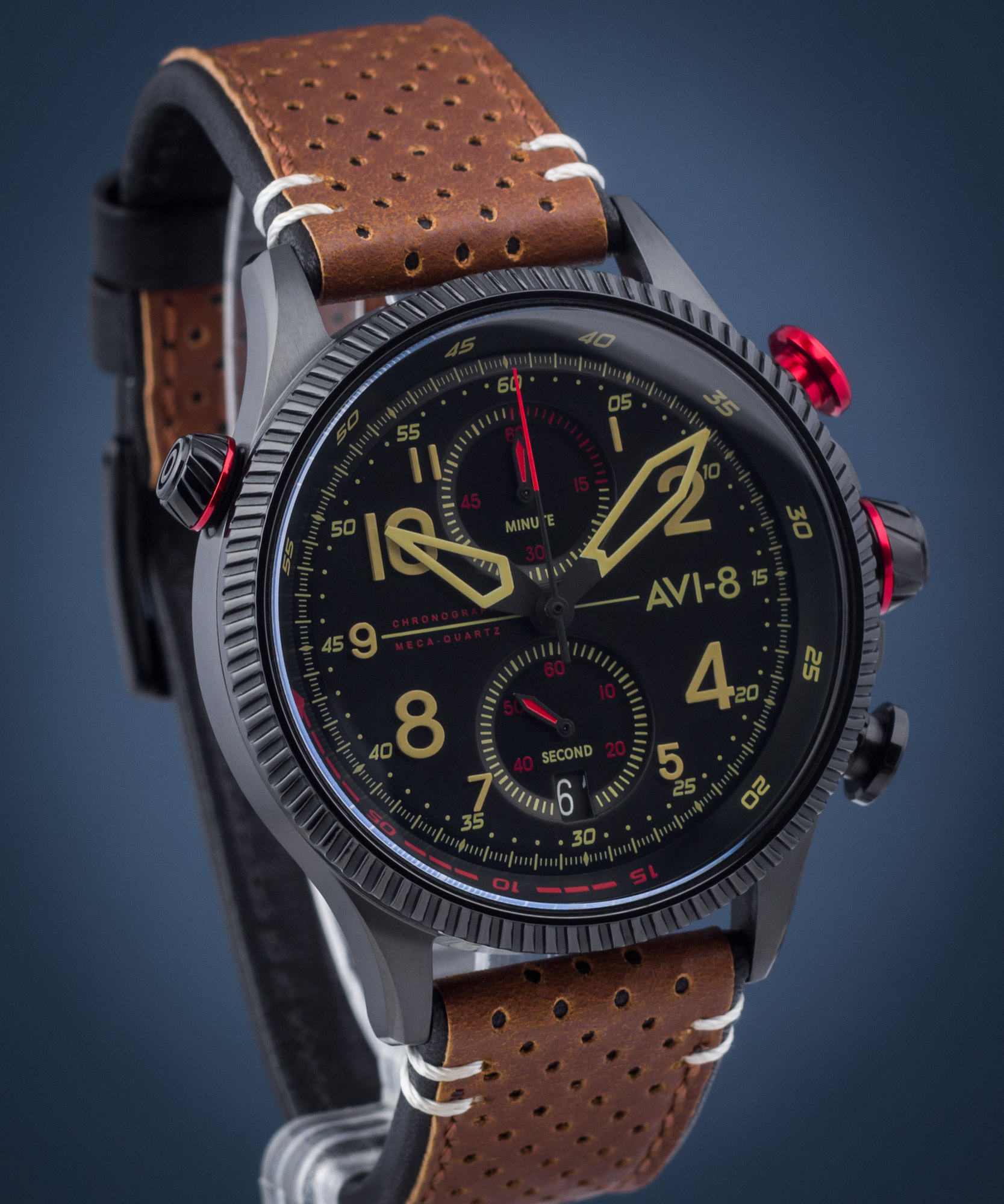Orologio da uomo AVI-8 Hawker Hunter al quarzo AV-4052-03 50M