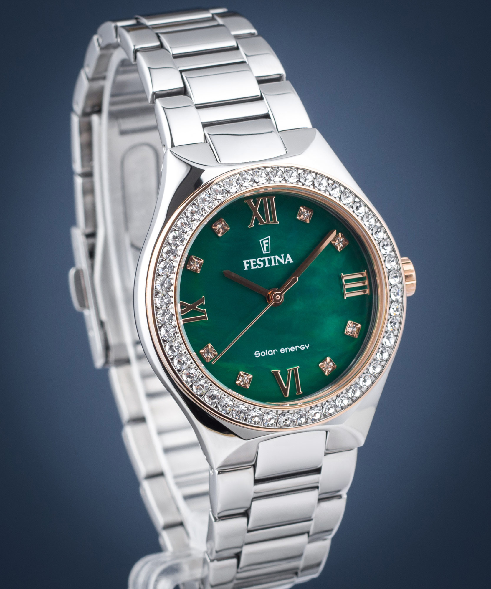 - Energy • F20658/3 Petite Solar Watch Festina Green