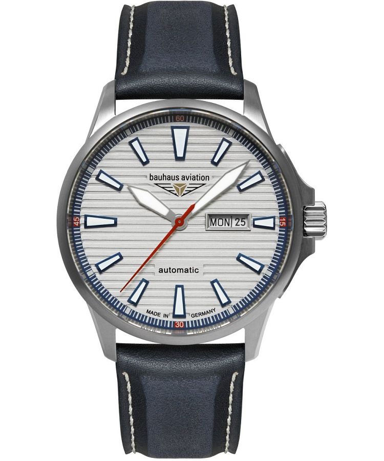 Bauhaus 2862-1 (28621) - Aviation Automatic Titanium watch