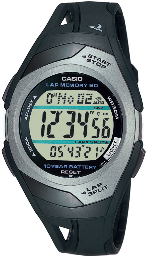 Casio STR-300C-1VER Sport Phys Watch •