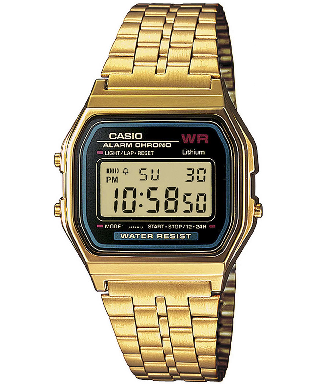 Casio Vintage A159WGEA-1EF - Gold Watch • Watchard.com