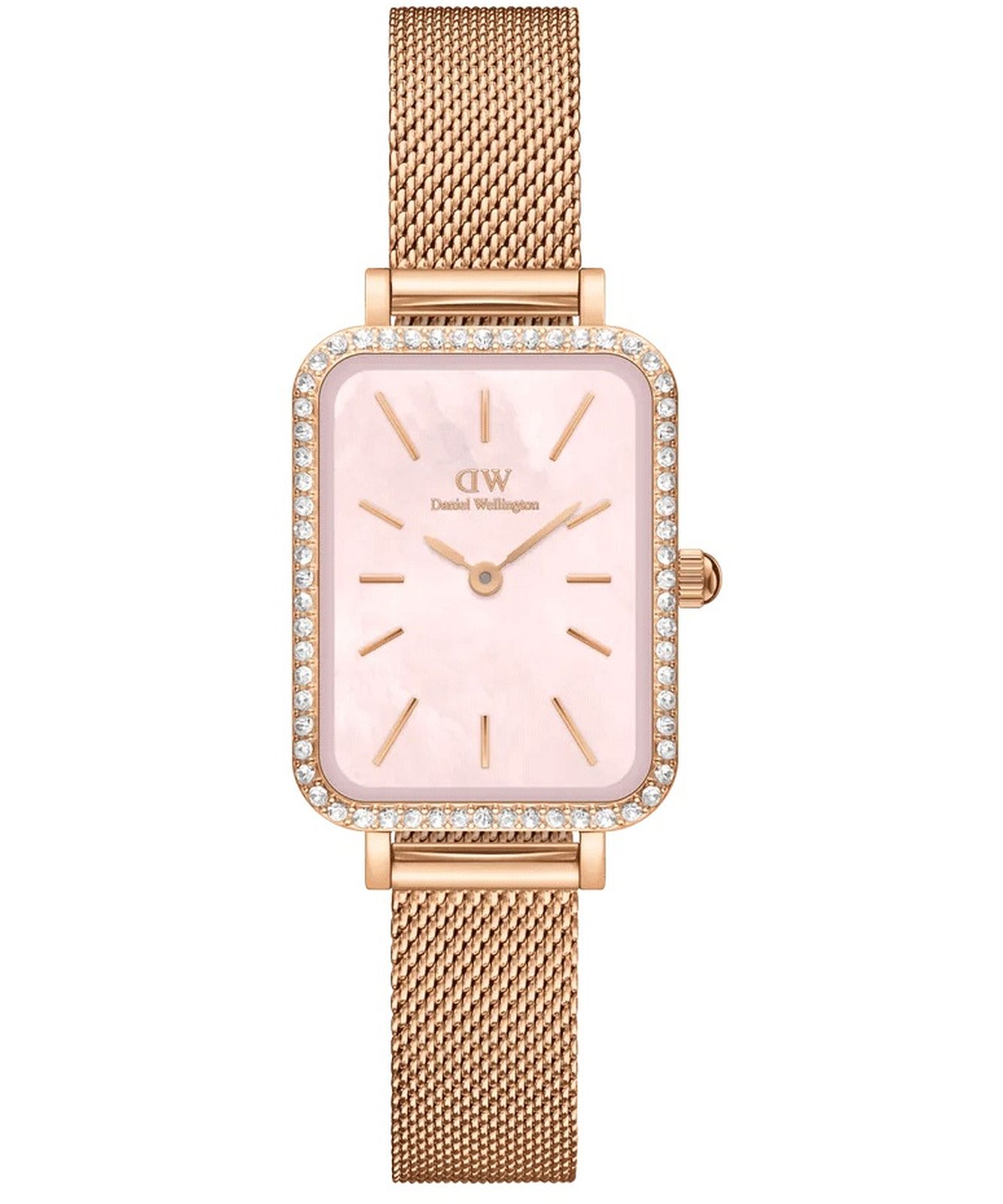 Daniel Wellington DW00100669 - Quadro Lumine Bezel Melrose Pink 40